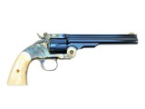 Taylor's & Co. Schofield Charcoal Blue/Pearl .45 Colt 7" REV/0850C09G16 - 1 of 2