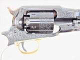Uberti 1858 Deluxe Ivory Grips .44 Cal 8" Engraved 341011 - 3 of 9