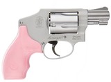 Smith & Wesson Model 642 Airweight Pink Grips .38 Special +P 150466 - 1 of 2