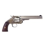 Taylor's & Co. Schofield .45 Colt 7" Nickel Walnut Grips REV/0850N04 - 1 of 1