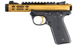 Ruger IV 22/45 Lite .22 LR Gold Anodized 4.40" Threaded 43926 - 2 of 5