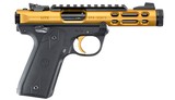 Ruger IV 22/45 Lite .22 LR Gold Anodized 4.40" Threaded 43926 - 1 of 5
