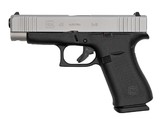 Glock 48 9mm 4.17" Night Sights 10 Rds Black/Silver PA485SL701 - 2 of 2