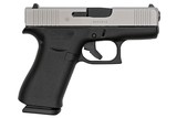 Glock G43X 9mm 3.41" 10 Rds 43X Black/Silver PX435SL201 - 2 of 2