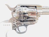 Cimarron Frontier Patton .45 Colt 4.75" Nickel Engraved PP410LNPT - 4 of 5