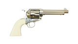Uberti SASS Pro Nickel .45 Colt 5.5" 6 Shot 356N50 - 1 of 1