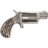 NAA Mini-Revolver .22 WMR 1.125" Stag Grips NAA-22MS-GSTG - 1 of 1