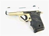 SIG SAUER P938 938-9-DB-AMBI 9MM CUSTOM CERAKOTE SILVER / GOLD - 1 of 4