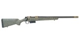Christensen Arms Ridgeline .450 Bushmaster 20" Green w/Black & Tan Webbing 801-06017-00 - 1 of 2