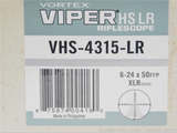 Vortex VIPER® HS LR 6-24X50 FFP XLR MOA VHS-4315-LR - 5 of 5