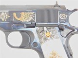 Colt Aztec Jaguar Knight .38 Super 5" TALO Engraved O2991-LMA - 7 of 9