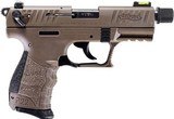 Walther P22 QD Tactical .22 LR FDE 3.42" TB 512.05.53 - 2 of 2