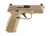 FNH USA FN 509 9mm NMS FDE 4" 17 Rds 66-100489 - 1 of 4