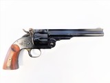Taylor's & Co. Schofield .45 LC 7" Blued Engraved 0850E13 - 1 of 7