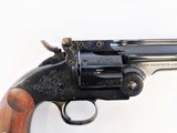 Taylor's & Co. Schofield .45 LC 7" Blued Engraved 0850E13 - 3 of 7