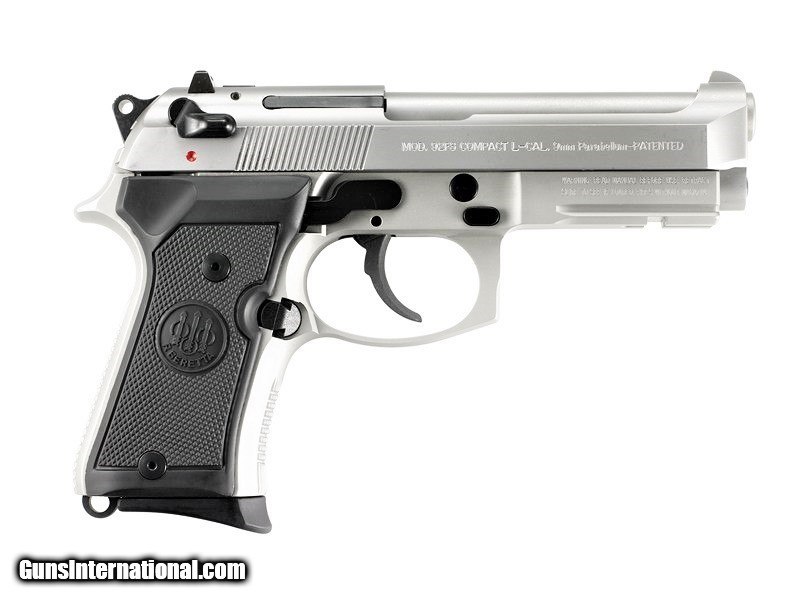 Beretta 92fs Compact Inox 9mm 4 25 13 Rds J90c9f20 For Sale