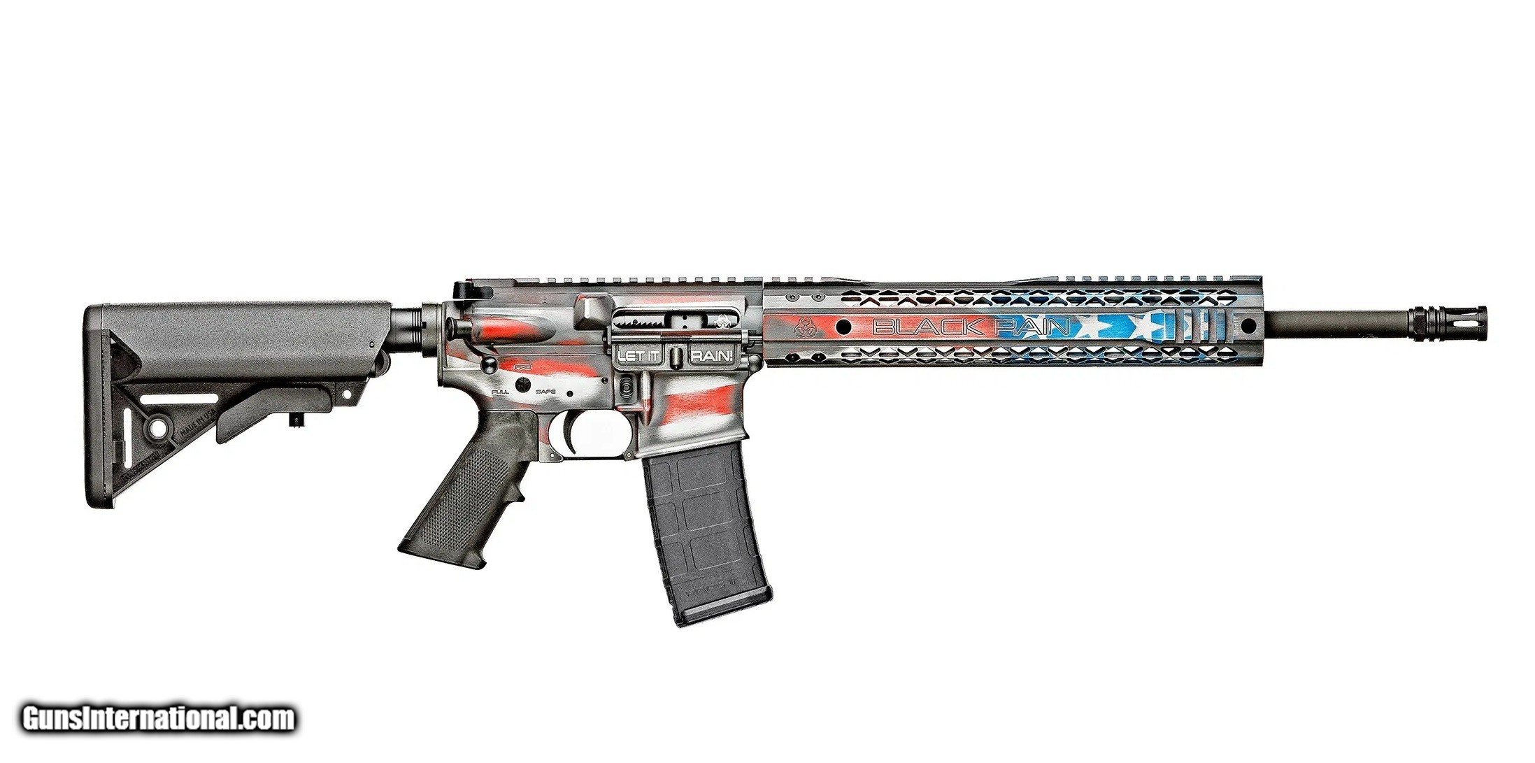 Black Rain Ordnance Patriot American Flag 5.56 NATO 16