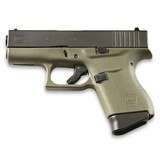Glock G43 USA 9mm 3.39" Battlefield Green/Black UI4350201BFG - 1 of 2