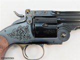 Taylor's & Co. Schofield .45 LC 7" Blued Engraved REV/0850E13 - 3 of 4