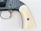 Taylor's & Co. Schofield .45 LC 7" Blued Engraved/Pearl 0850E14G16 - 6 of 9