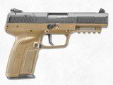 FNH Five-seveN 5.7x28mm 4.8" FDE/Black 20 Rds 3868929350 - 1 of 2