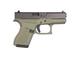 Glock 42 G42 3.25" .380 ACP AUTO Battlefield Green UI4250201BFG - 1 of 1