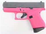 Glock G43 USA 9mm Luger 3.39" Raspberry / Black UI4350201RAS - 2 of 2