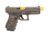 Glock G19 Gen 4 TRUMP 9mm Luger 4.01" Zaffari Threaded GLUG1950203T - 1 of 2