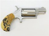 NAA Mini Revolver .22 Mag Snake Boot Grip 1.63