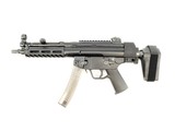 PTR 9C PTR 600 8.86" 9mm Luger HK MP5 MP5A3 Clone with Collapsible Brace - 4 of 5