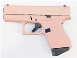 Glock G43 USA 9mm Luger 3.39" Rose Gold 6 Rds GLOGUI4350201RG - 2 of 2