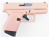 Glock G43 USA 9mm Luger 3.39" Rose Gold 6 Rds GLOGUI4350201RG - 1 of 2