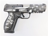 Ruger American Pistol Pro Duty TRUMP .45 ACP 4.5" Custom Cerakote 8615T - 1 of 3
