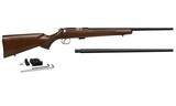 CZ-USA CZ 455 American Combo .22 LR / .17 HMR 20.5" Walnut 02120 - 1 of 1