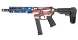 CMMG Banshee 300 MK10 AR-15 10mm 8" Battle Worn US Flag 10A428C-USF - 2 of 2