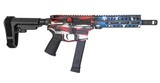 CMMG Banshee 300 MK10 AR-15 10mm 8" Battle Worn US Flag 10A428C-USF - 1 of 2