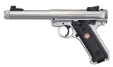 Ruger Mark IV Target Rimfire .22 LR 5.5" Stainless 10 Rounds 40126 - 2 of 4