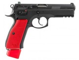 CZ-USA CZ 75 SP-01 9mm 4.6" Red Henning NS 21 Rounds 91203 - 1 of 3