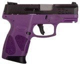 Taurus G2C 9mm Luger 3.2" 12 Rds Dark Purple / Black 1-G2C931-12DP - 2 of 2