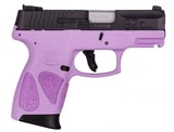 Taurus G2C 9mm Luger 3.2" 12 Rds Light Purple / Black 1-G2C931-12LP - 2 of 2