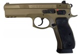 CZ-USA CZ 75 SP-01 9mm Luger 4.6" 18 Rds Flat Dark Earth 91262 - 2 of 2