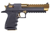 Magnum Research Desert Eagle Black and Gold .44 Magnum 6" 8 Rds DE44BATG - 2 of 3