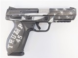 Ruger American Pistol Duty TRUMP .45 ACP 4.5" Custom Cerakote UR8618T - 1 of 2