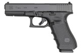 Glock G17 Gen 4 MOS 9mm Luger 4.49" 17 Rds Black UG1750203MOS - 1 of 2