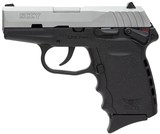 SCCY Firearms CPX-1 9mm 3.1" Black / SS Thumb Safety CPX-1TT - 1 of 2