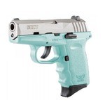 SCCY CPX-2 9mm Satin SS / Aqua Blue 3.1" CPX-2TTSB - 3 of 3