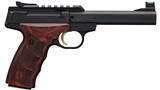 Browning Buck Mark Plus Rosewood UDX .22 LR 5.5" 10 Rds 051533490 - 1 of 2