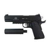 Blue Line Solutions GSG 1911 Tactical .22 LR 5" Faux Suppressor 4110031 - 1 of 1