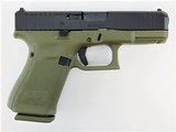 Glock G19 Gen 5 MOS 9mm 4.02" Battlefield Green 15 Rds PA195S203MOSBFG - 1 of 3