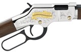 Henry Golden Boy American Farmer Tribute .22 LR 20" Nickel / Walnut H004AF - 3 of 4